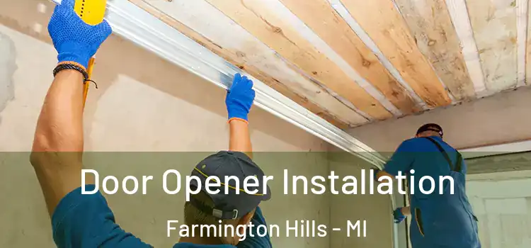 Door Opener Installation Farmington Hills - MI