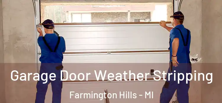  Garage Door Weather Stripping Farmington Hills - MI