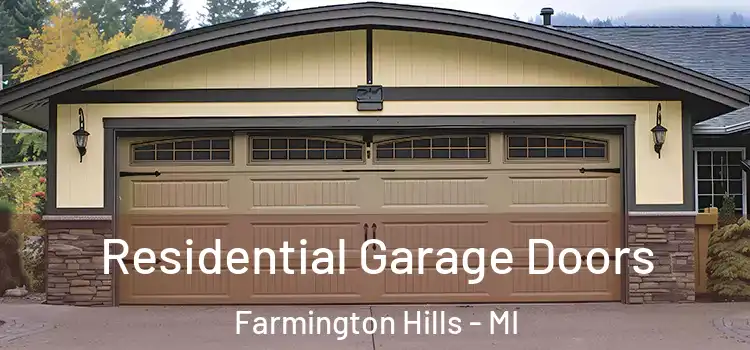  Residential Garage Doors Farmington Hills - MI