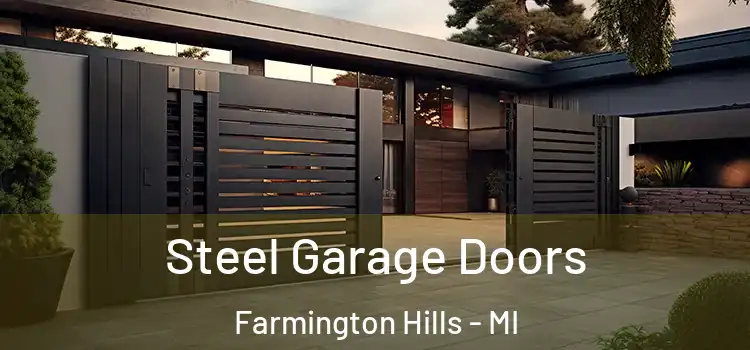 Steel Garage Doors Farmington Hills - MI